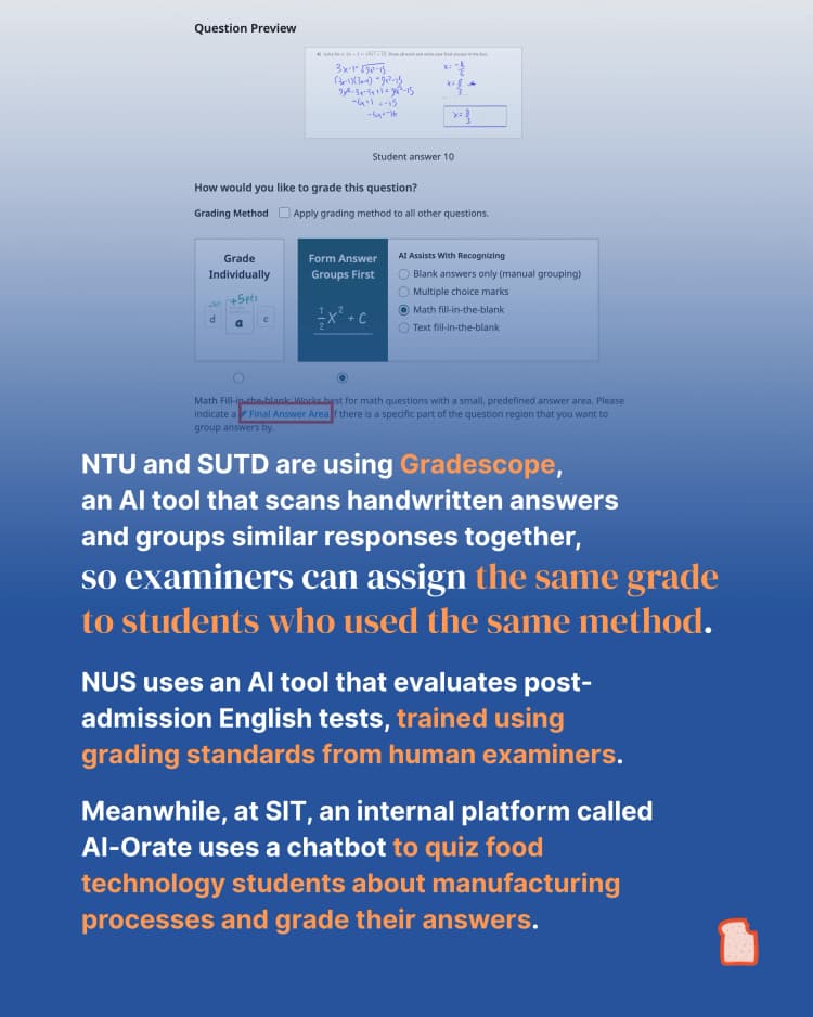Lecturers in four Singapore universities are using AI to help grade student work 3.webp